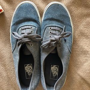 Blue/Grey Vans